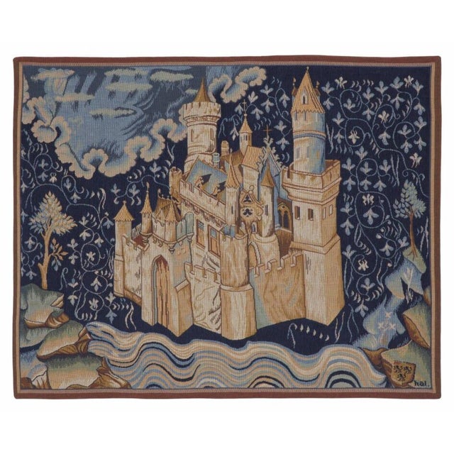 This design is taken from one of the six panels of the Apocalypse Tapestry of Angers. It is a faithful reproduction of the...