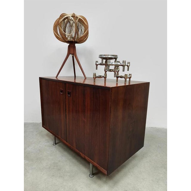 1970s Vintage Minimalist Storage Sideboard For Sale - Image 5 of 7