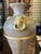 Vintage Amphora Lion Ring Vase & Floor Stand For Sale In West Palm - Image 6 of 8
