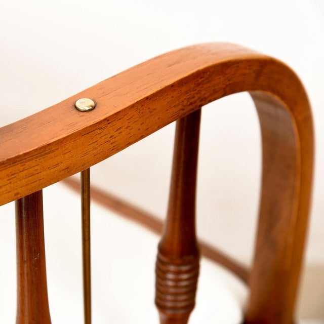 Mid 20th Century Drexel Declaration Captain’s Chair by Stewart + MacDougall For Sale - Image 5 of 5