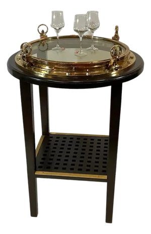 Bar Height Ships Porthole Pub Table