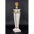Art Deco Tall Neo-Deco Tessellated Stone Pedestal, Attributed to Maitland-Smith For Sale - Image 3 of 10