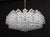 Large Pagoda Glass Chandelier from Kalmar, Austria, 1960s For Sale - Image 12 of 16