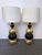 Contemporary Brass Murano Glass Atomo Lamps, Italy - a Pair For Sale - Image 6 of 11