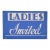 Vintage Ladies Invited Cardboard Retail Wall Sign For Sale
