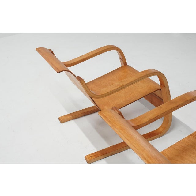 Cantilever Nr. 31 Lounge Chairs by Alvar Aalto, 1930s For Sale - Image 6 of 11