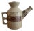 Brutalist Ceramic Teapot by Tue Poulsen, 1960s For Sale