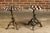 Animal Skin Zebra Skin Circular Top Side Tables with Horn Bases, Two Sold Each For Sale - Image 7 of 12