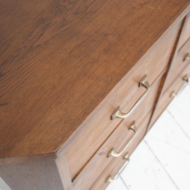 Haberdashery Cabinet with Oak Drawers, 1920 For Sale - Image 8 of 9