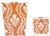 Add a touch of elegance to your home with our hand-painted metal tissue holders, and wastepaper baskets. Each item is...