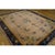 1900s Antique Chinese Peking Room Size Wool Brown Earth Tone Floral Motifs Rug For Sale - Image 4 of 5