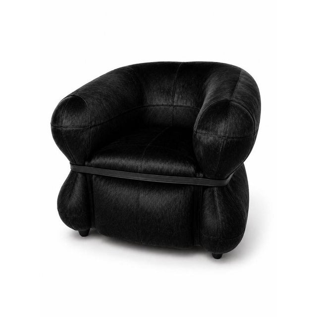 Zep Chair in Leather by Christophe Perichon For Sale - Image 6 of 9