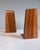 Mid-Century Modern Mid-Century Modern German Bookends in Walnut and Brass, 1960s, Set of 2 For Sale - Image 3 of 12