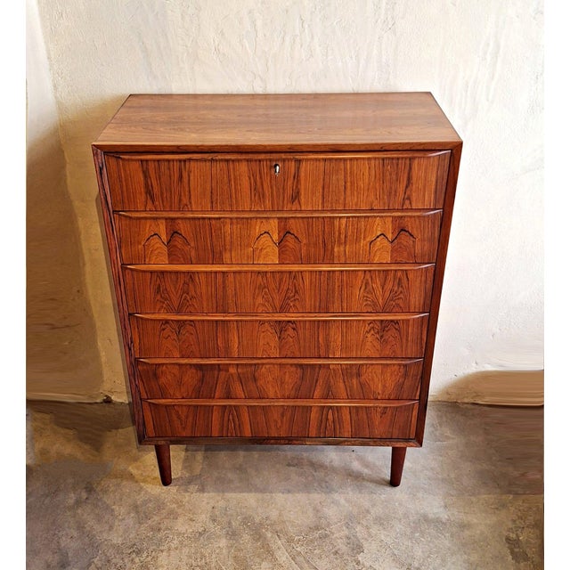 Danish Chest of Drawers in Rosewood from Tylvad Hansen Møbelfabrik, 1960s, in Very Good conditions. Designed 1960 to 1969...