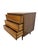 Brown Mid-Century Modern 3-Drawer Walnut Bachelor Chests - Set of 2 - Refinished! For Sale - Image 8 of 8