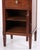 1930s Mahogany Bedside Table with Marble Top, 1930s For Sale - Image 5 of 11