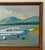 1960s Oil Painting of Single Prop Engine, Signed For Sale - Image 4 of 6