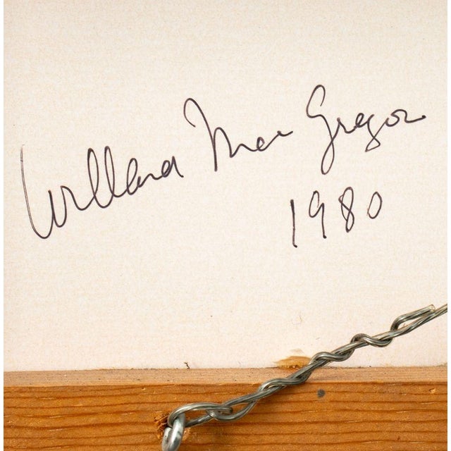 Willard MacGregor Abstract Watercolors, 2 For Sale - Image 11 of 11