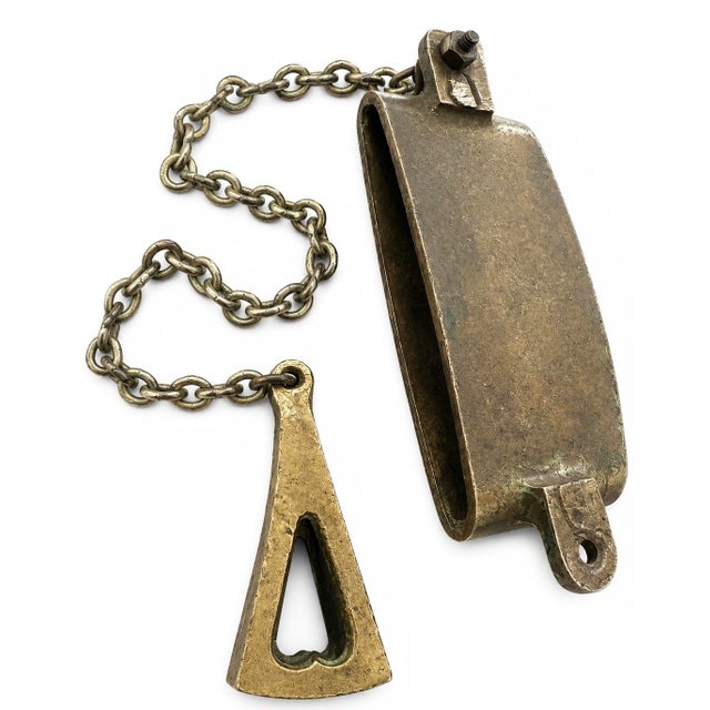 Victorian Antique General Store Shopkeeper Service Bell For Sale - Image 3 of 3