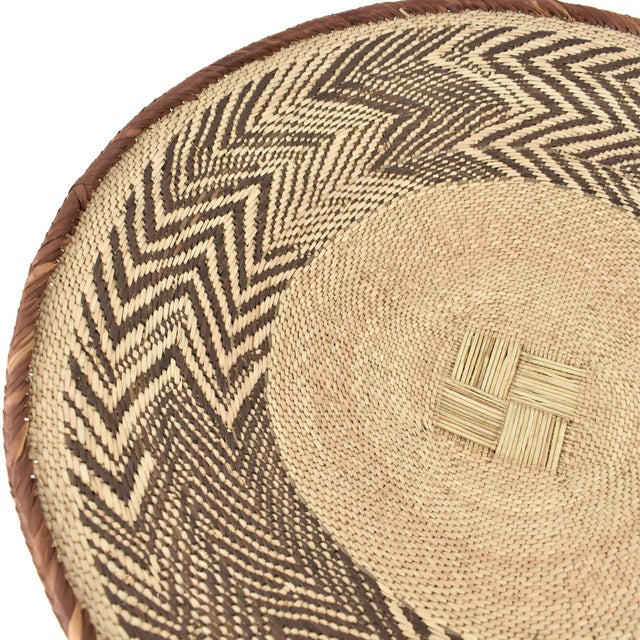 Early 20th Century Tonga Binga Basket 21 Inch For Sale - Image 4 of 7