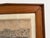 American Antique “Residence of Allen Krieg” Farm Print – Solid Wood Framed Americana Scene For Sale - Image 3 of 13