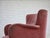 Danish Armchair in Pink Velour and Oak, 1960s For Sale - Image 11 of 18