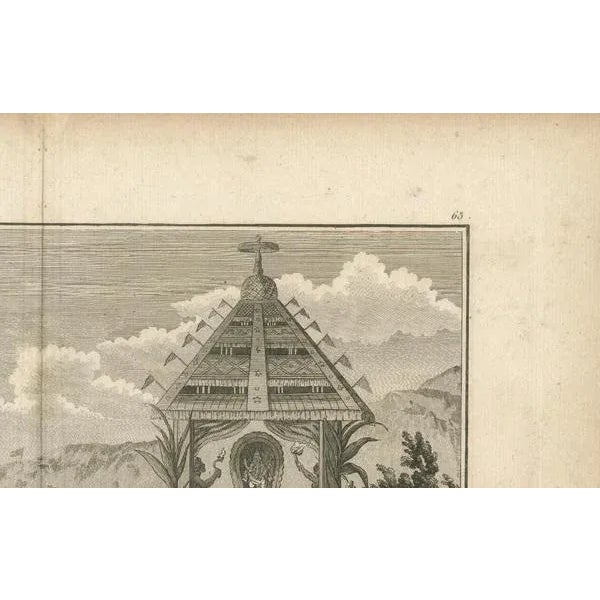 After Sonnerat, Hindu Festival Procession with Vishnu Cart, 1806, Engraving For Sale - Image 3 of 10