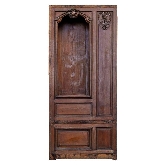 Antique French Paneling - Louis Xv Style - Carved Oak - Ten Piece Set For Sale - Image 10 of 12