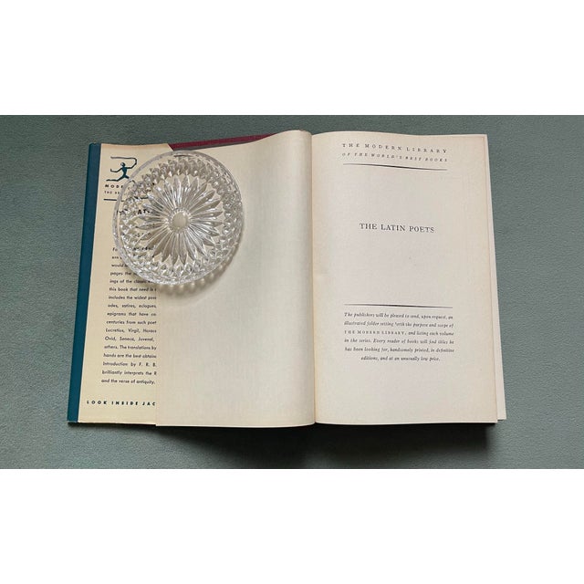 Paper “The Latin Poets” Modern Library Edition Hardcover Book For Sale - Image 7 of 11