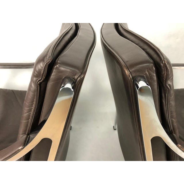 Walter Knoll Set of Armchairs by R.B. Glatzel for Walter Knoll, 1970s For Sale - Image 4 of 14