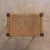 Brown 1940s French Wood and Woven Bobbin Stool For Sale - Image 8 of 13