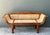Tan Vintage Anglo Indian Cane Settee For Sale - Image 8 of 12