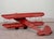1980s 1980s Curtis Jeré Red Enamel "biplane" Wall Sculpture by Curtis Jere For Sale - Image 5 of 7