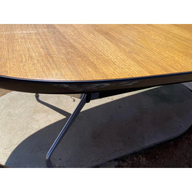 Vintage Herman Miller Aluminum Group Conference Table 10 Ft For Sale - Image 10 of 11