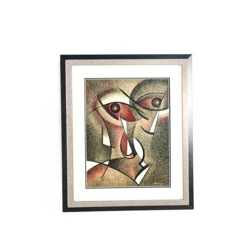 Sam Colpa, 1980s, Paper, Framed For Sale - Image 11 of 11