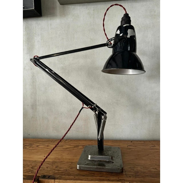 1940s Two Step the 1227 Anglepoise Table Lamp by George Carwardine for Herbert Terry & Sons, 1940s For Sale - Image 5 of 11