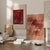 Contemporary Burgundy Abstract Giclee Prints - A Pair For Sale - Image 4 of 4