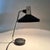 Vintage black metal and chrome table or desk lamp produced in germany in the 1970's. Bulb: 1 x e27 (e26). Us adapter...
