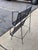 Vintage Black Metal Media Rack, Mid-Century Modern, 1950s Usa For Sale - Image 4 of 12