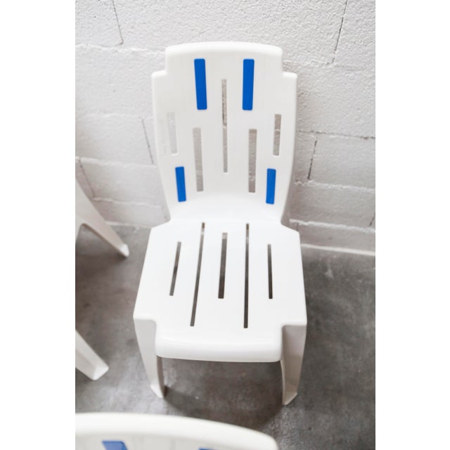 Plastic Vintage Samba Chairs by Massonnet for Stamp, 1990, Set of 6 For Sale - Image 7 of 18