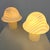 Mushroom Table Light from Peill & Putzler, 1970s, in Very Good conditions. Designed 1970 to 1979 This piece has an...