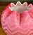 Early 20th Century Antique Pink Satin Glass Rose Bowl For Sale - Image 5 of 8