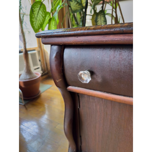 Late 19th Century Antique American Empire Style Washstand/Side Cabinet. For Sale - Image 4 of 13