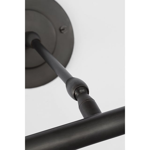 Visual Comfort Amber Lewis for Visual Comfort Signature Emery 12" Picture Light in Bronze For Sale - Image 4 of 7