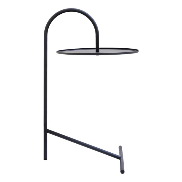 Melt - Black Round Coffee Table For Sale