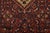 Hamedan Runner 3’8” X 9’10” Blue Wool Vintage Tribal Hand-Knotted Rug For Sale - Image 9 of 13