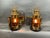 Metal Pair of Solid Brass Ships Port and Starboard Lanterns For Sale - Image 7 of 8
