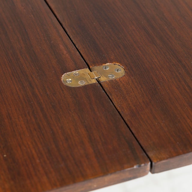 Mid-Century Extendable Wooden Table, 1950s For Sale - Image 4 of 18