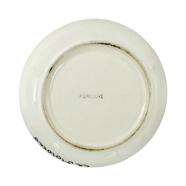 White Vintage El Morocco Nyc Nightclub Ceramic Zebra Ashtray Catchall Dish New York For Sale - Image 8 of 9