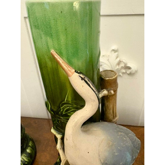 Victorian Bretby Vases, 1880s, Set of 2 For Sale - Image 6 of 12